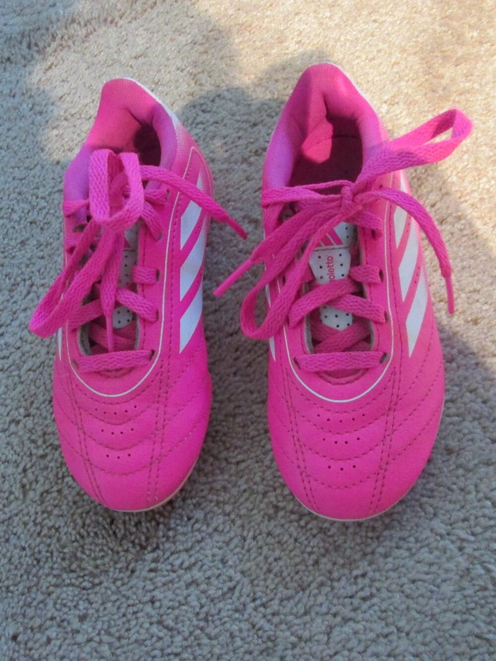 Cleats, Girls Soccer, 10 kids, PINK